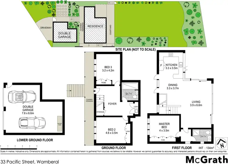 Floorplan of Homely house listing, 33 Pacific Street, Wamberal NSW 2260