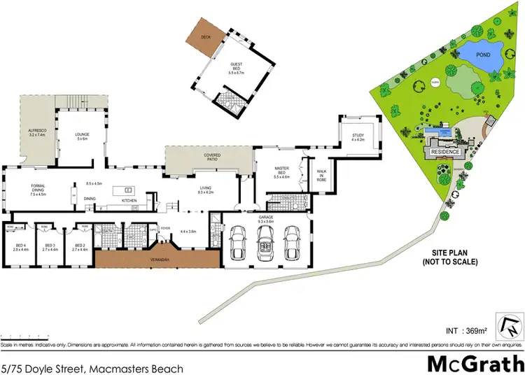 Floorplan of Homely rural property listing, 5/75 Doyle Street, Macmasters Beach NSW 2251