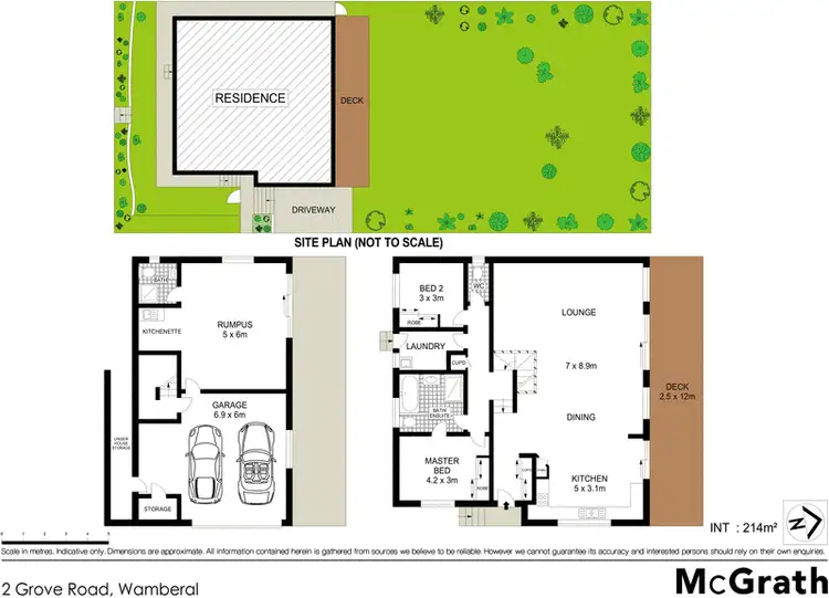 Floorplan of Homely house listing, 2 Grove Road, Wamberal NSW 2260