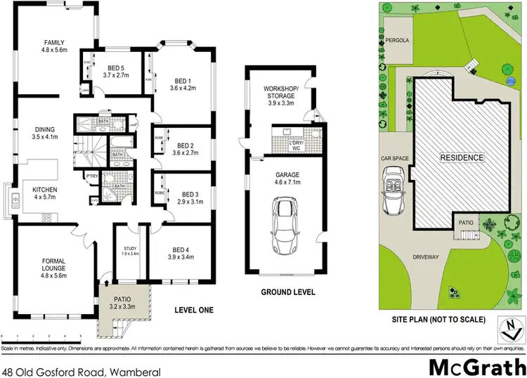 Floorplan of Homely house listing, 48 Old Gosford Road, Wamberal NSW 2260