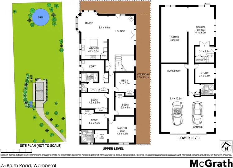 Floorplan of Homely rural property listing, 75 Brush Road, Wamberal NSW 2260