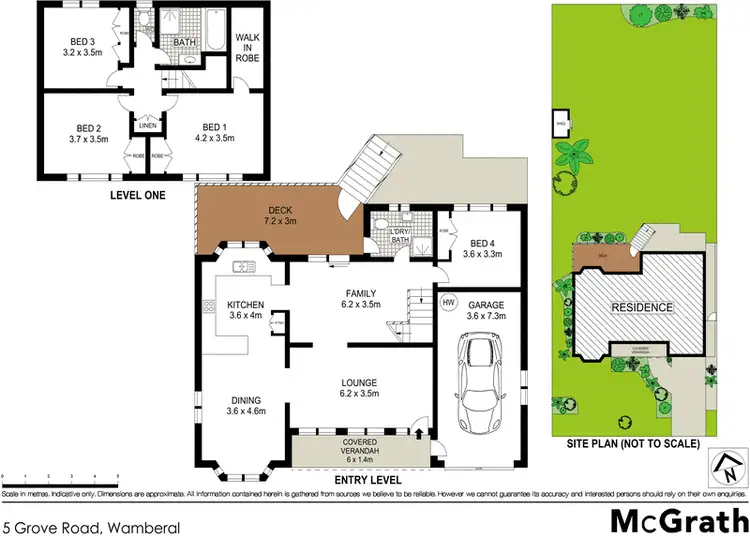 Floorplan of Homely house listing, 5 Grove Road, Wamberal NSW 2260