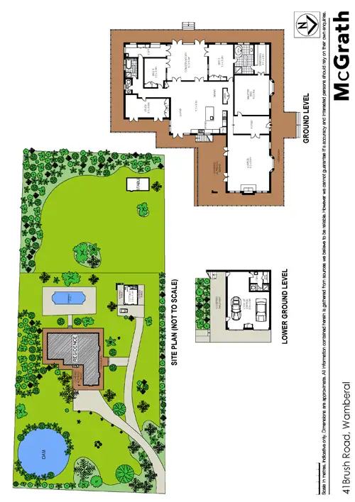 Floorplan of Homely rural property listing, 41 Brush Road, Wamberal NSW 2260