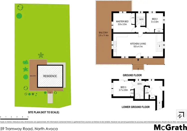 Floorplan of Homely house listing, 59 Tramway Road, North Avoca NSW 2260