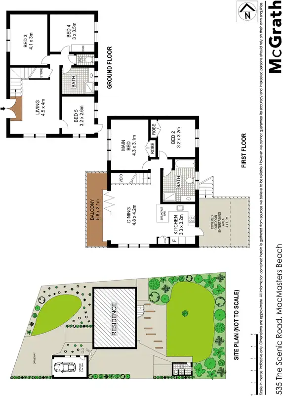 Floorplan of Homely house listing, 535 The Scenic Road, Macmasters Beach NSW 2251