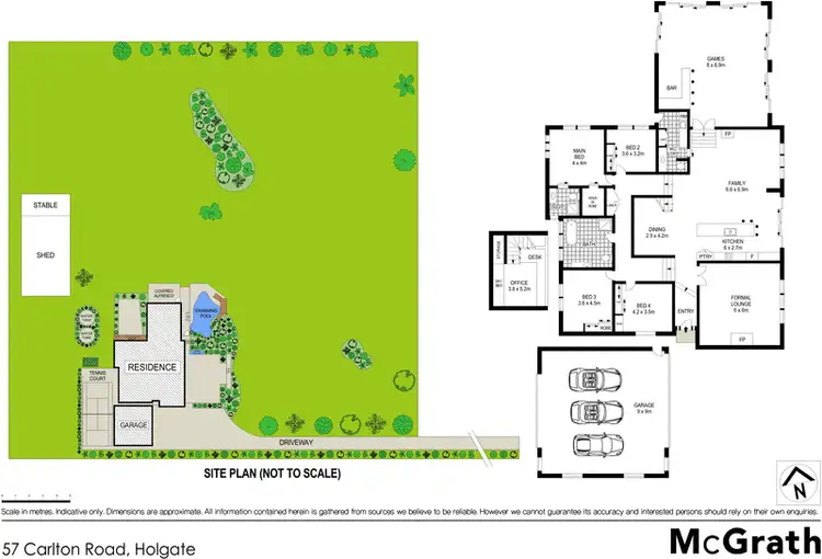 Floorplan of Homely rural property listing, 57 Carlton Road, Holgate NSW 2250