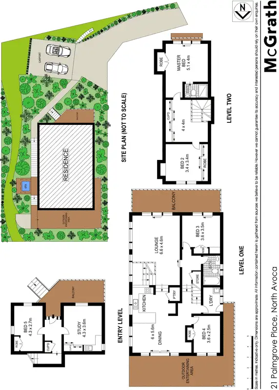 Floorplan of Homely house listing, 21 Palmgrove Place, North Avoca NSW 2260