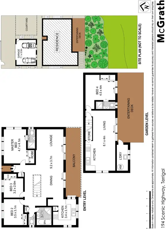 Floorplan of Homely house listing, 194 Scenic Highway, Terrigal NSW 2260