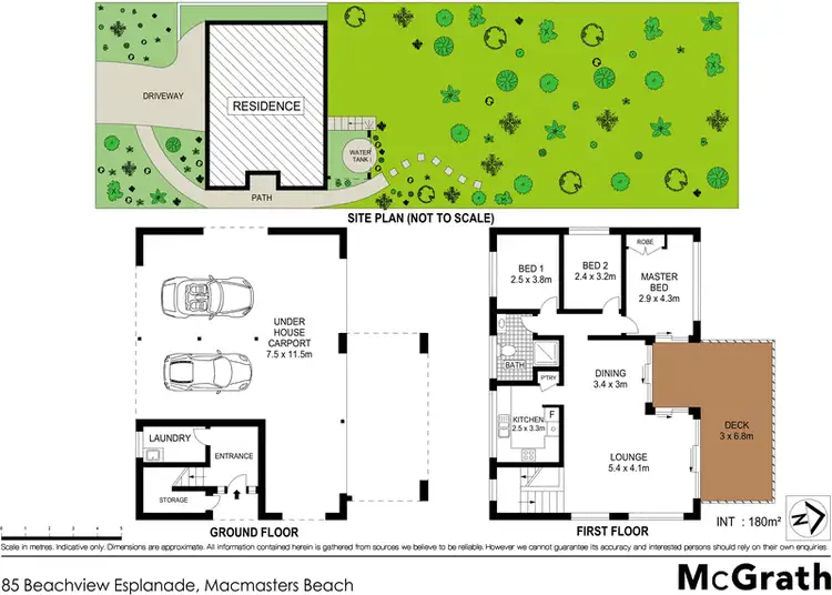 Floorplan of Homely house listing, 85 Beachview Esplanade, Macmasters Beach NSW 2251