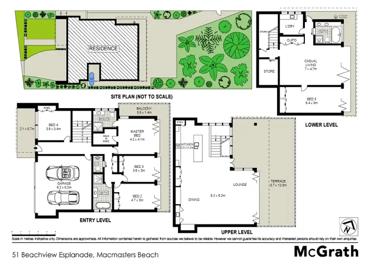 Floorplan of Homely house listing, 51 Beachview Esplanade, Macmasters Beach NSW 2251