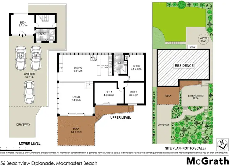 Floorplan of Homely house listing, 56 Beachview Esplanade, Macmasters Beach NSW 2251