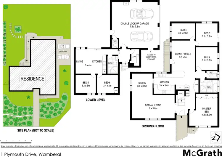 Floorplan of Homely house listing, 1 Plymouth Drive, Wamberal NSW 2260