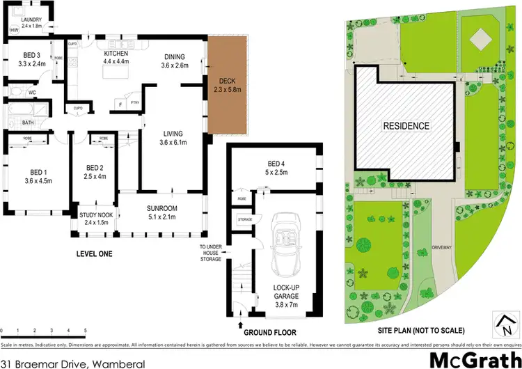 Floorplan of Homely house listing, 31 Braemar Drive, Wamberal NSW 2260