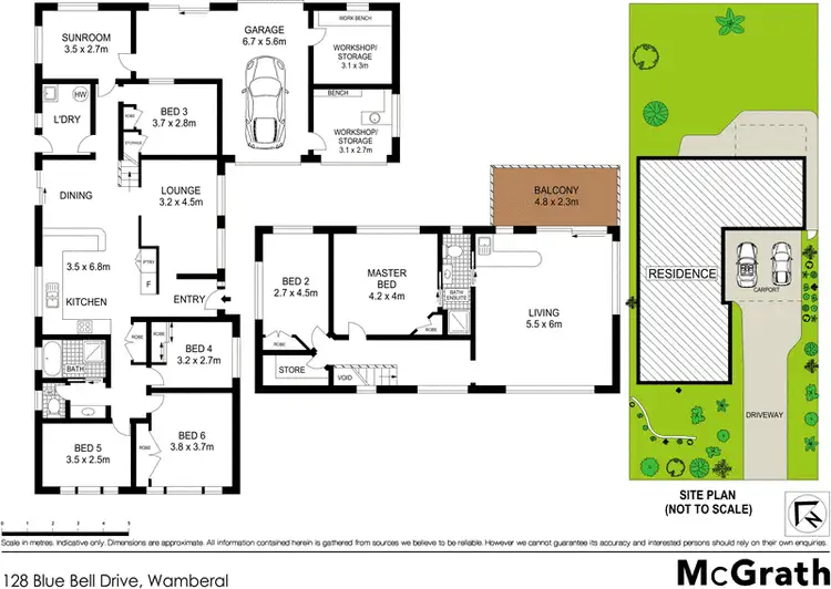 Floorplan of Homely house listing, 128 Blue Bell Drive, Wamberal NSW 2260