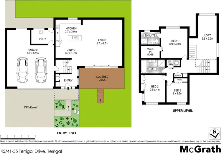 Floorplan of Homely townhouse listing, 45/41 Terrigal Drive, Terrigal NSW 2260