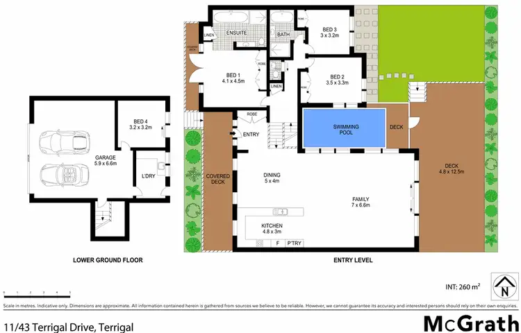 Floorplan of Homely townhouse listing, 11/43 Terrigal Drive, Terrigal NSW 2260