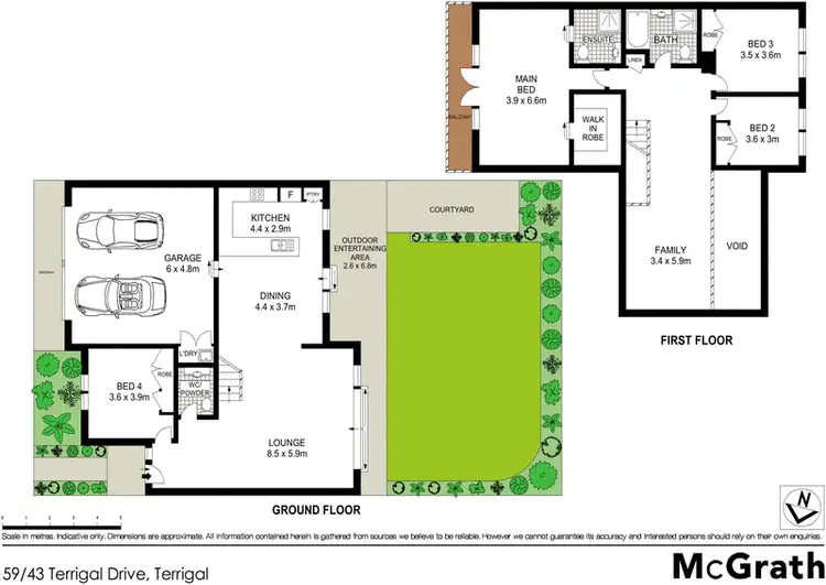 Floorplan of Homely townhouse listing, 59/43 Terrigal Drive, Terrigal NSW 2260
