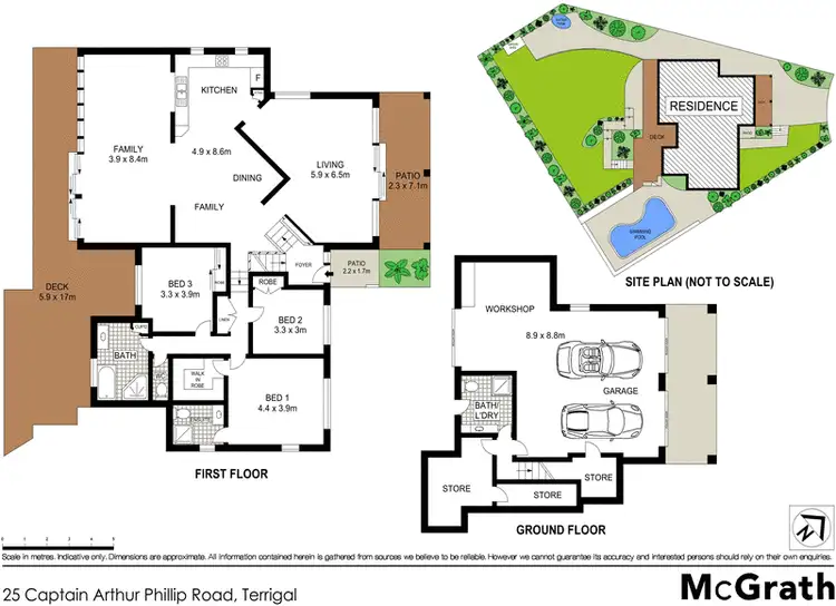 Floorplan of Homely house listing, 25 Captain Arthur Phillip Drive, Terrigal NSW 2260