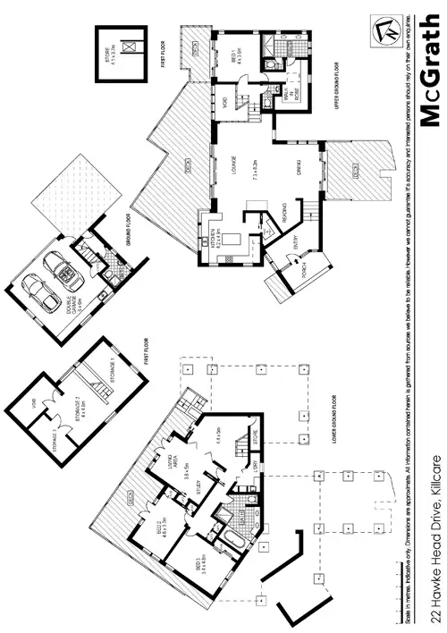 Floorplan of Homely house listing, 22 Hawke Head Drive, Killcare NSW 2257