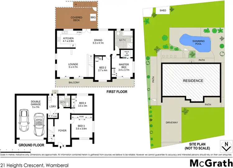 Floorplan of Homely house listing, 21 Heights Crescent, Wamberal NSW 2260