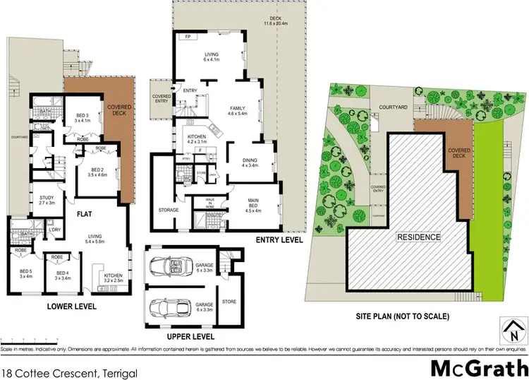Floorplan of Homely house listing, 18 Cottee Crescent, Terrigal NSW 2260
