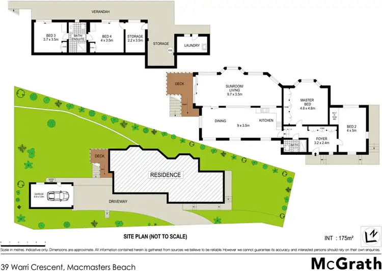 Floorplan of Homely house listing, 39 Warri Crescent, Macmasters Beach NSW 2251