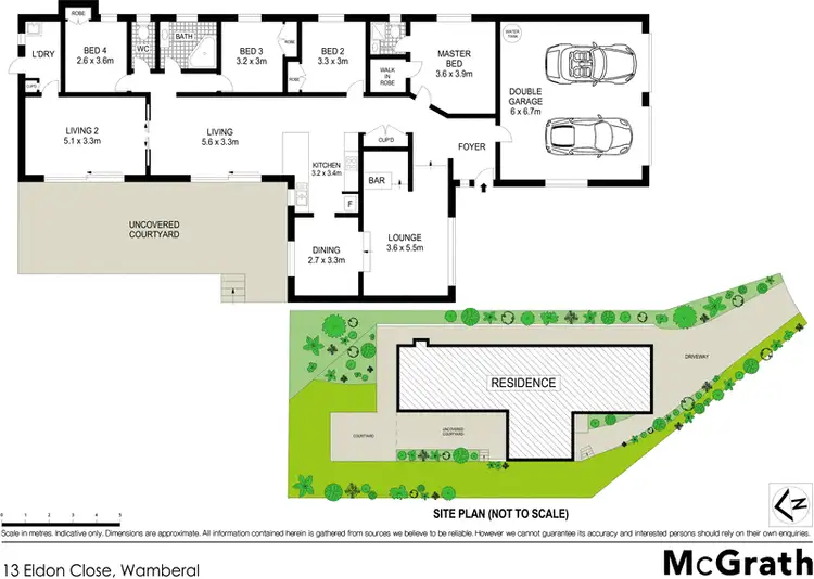 Floorplan of Homely house listing, 13 Eldon Close, Wamberal NSW 2260