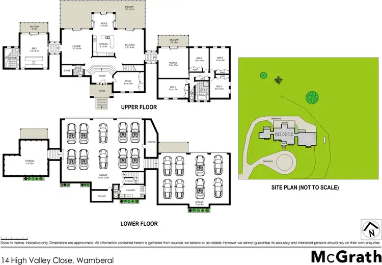 Floorplan of Homely house listing, 14 High Valley Close, Wamberal NSW 2260