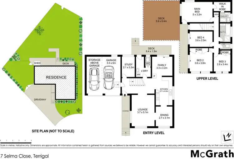Floorplan of Homely house listing, 7 Selma Close, Terrigal NSW 2260
