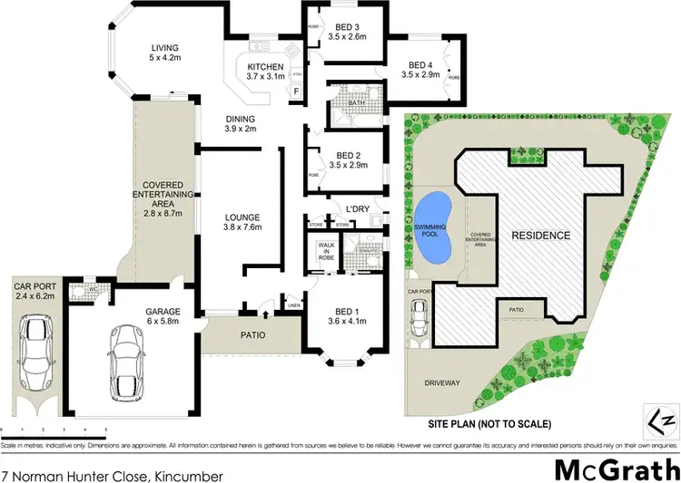 Floorplan of Homely house listing, 7 Norman Hunter Close, Kincumber NSW 2251