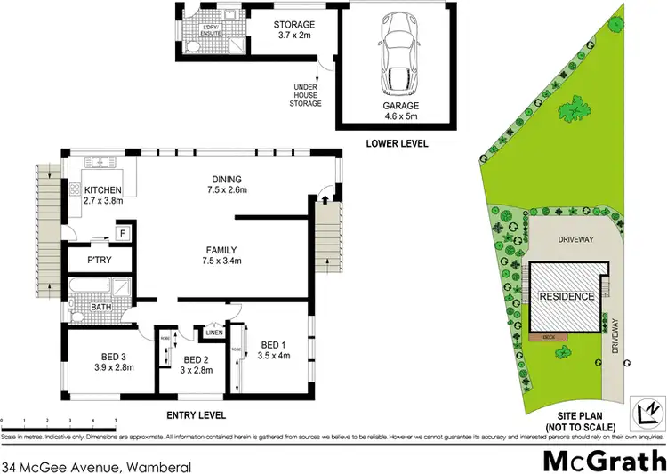 Floorplan of Homely house listing, 34 McGee Avenue, Wamberal NSW 2260