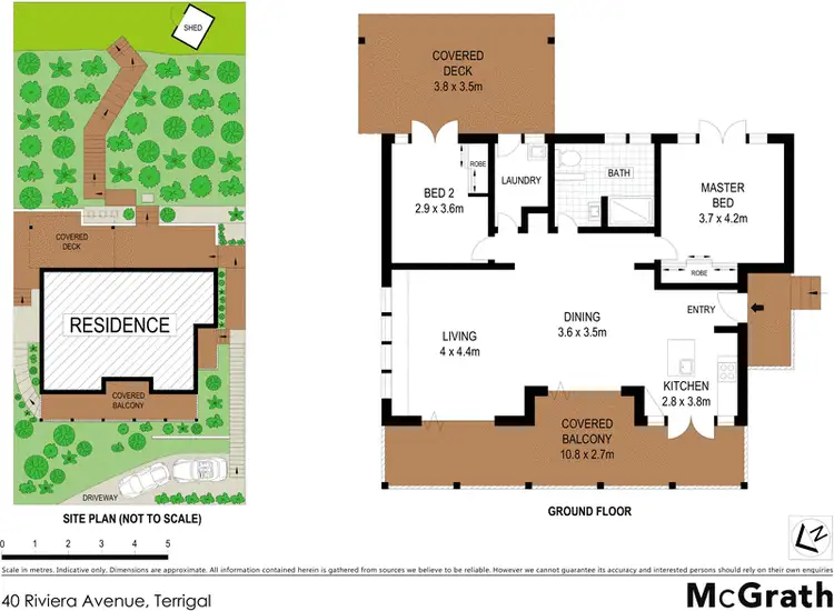Floorplan of Homely house listing, 40 Riviera Avenue, Terrigal NSW 2260