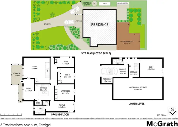 Floorplan of Homely house listing, 5 Tradewinds Avenue, Terrigal NSW 2260