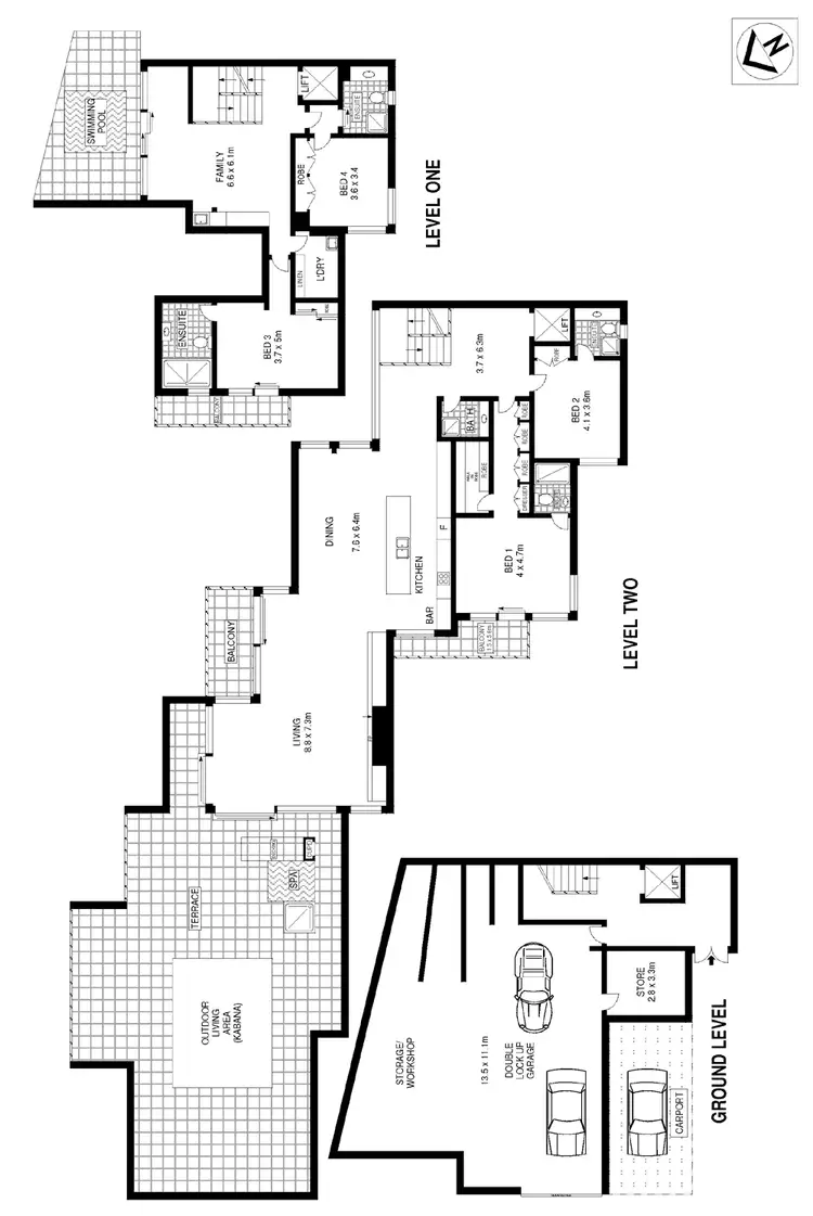 Floorplan of Homely apartment listing, 6/15 Cliff Avenue, Avoca Beach NSW 2251