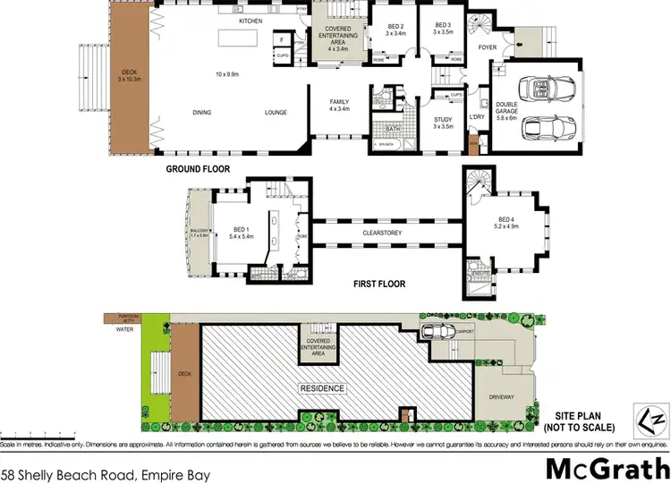 Floorplan of Homely house listing, 58 Shelly Beach Road, Empire Bay NSW 2257