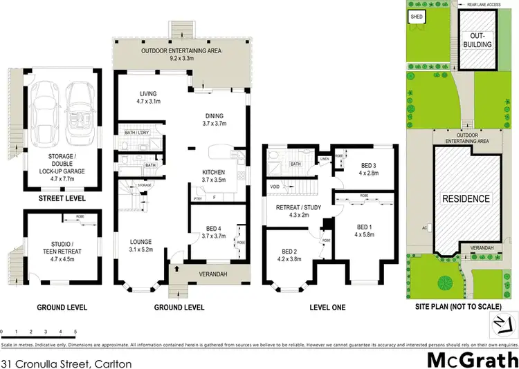Floorplan of Homely house listing, 31 Cronulla Street, Carlton NSW 2218