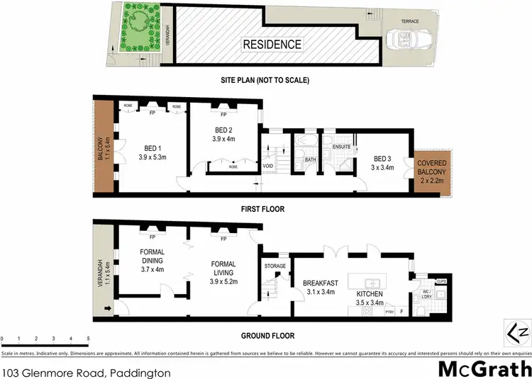 Floorplan of Homely house listing, 103 Glenmore Road, Paddington NSW 2021