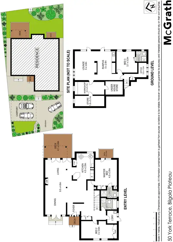 Floorplan of Homely house listing, 50 York Terrace, Bilgola NSW 2107