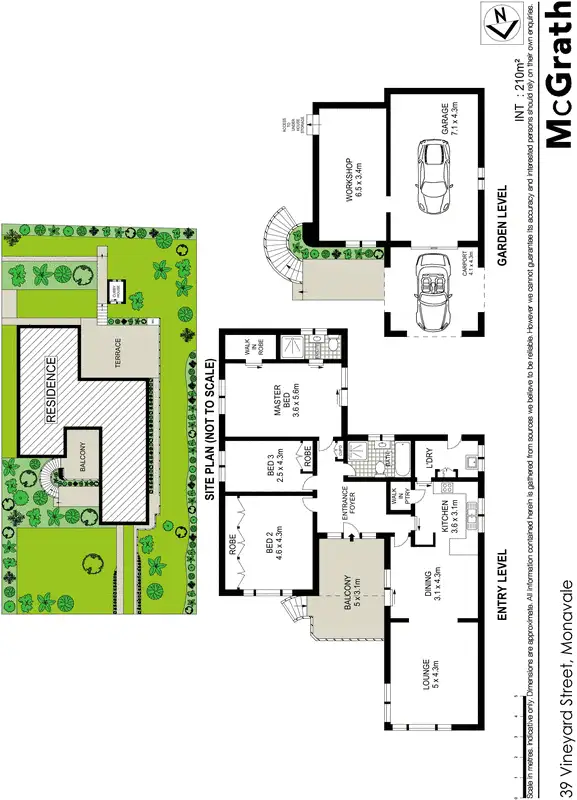 Floorplan of Homely house listing, 39 Vineyard Street, Mona Vale NSW 2103