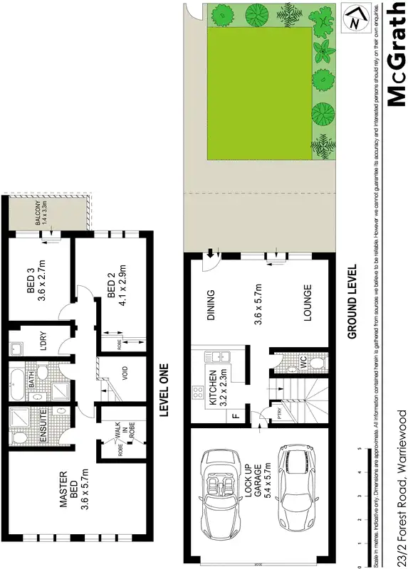 Floorplan of Homely townhouse listing, 23/2 Forest Road, Warriewood NSW 2102