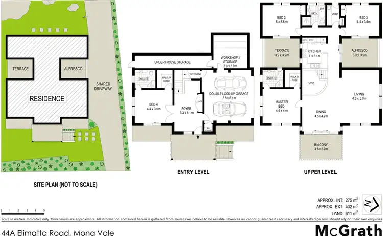Floorplan of Homely house listing, 44A Elimatta Road, Mona Vale NSW 2103