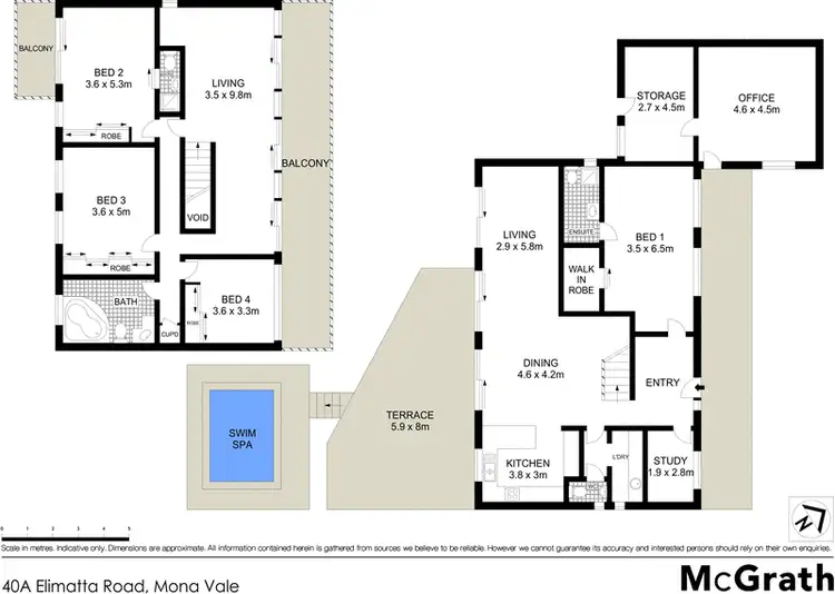 Floorplan of Homely house listing, 40A Elimatta Road, Mona Vale NSW 2103