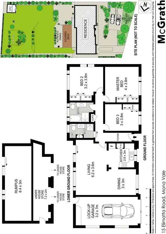 Floorplan of Homely house listing, 15 Elimatta Road, Mona Vale NSW 2103