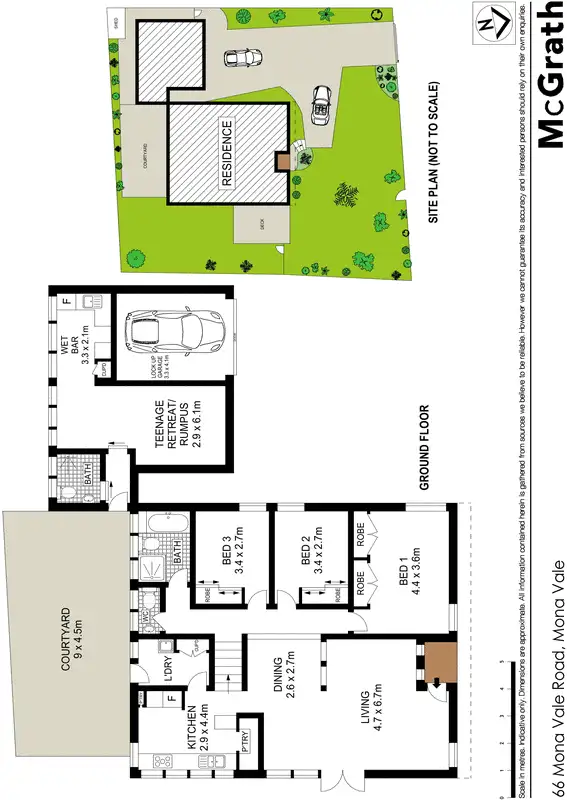 Floorplan of Homely house listing, 66 Mona Vale Road, Mona Vale NSW 2103