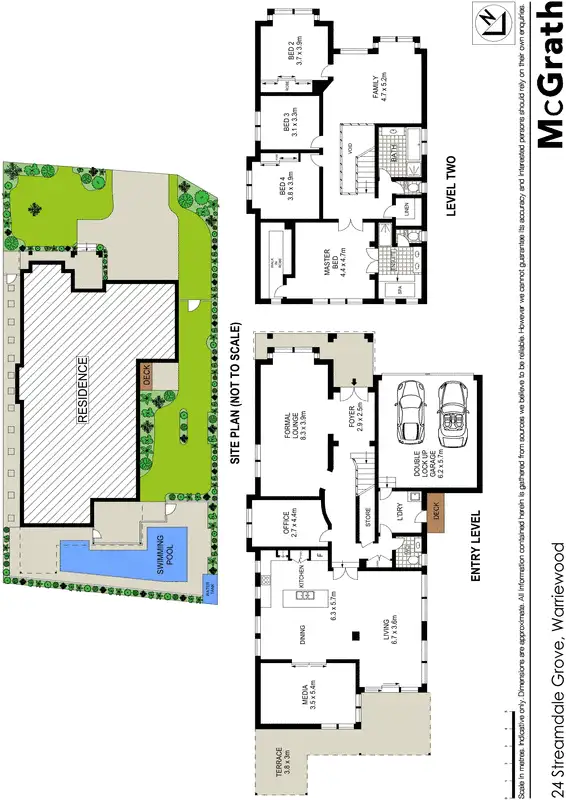 Floorplan of Homely house listing, 24 Streamdale Grove, Warriewood NSW 2102