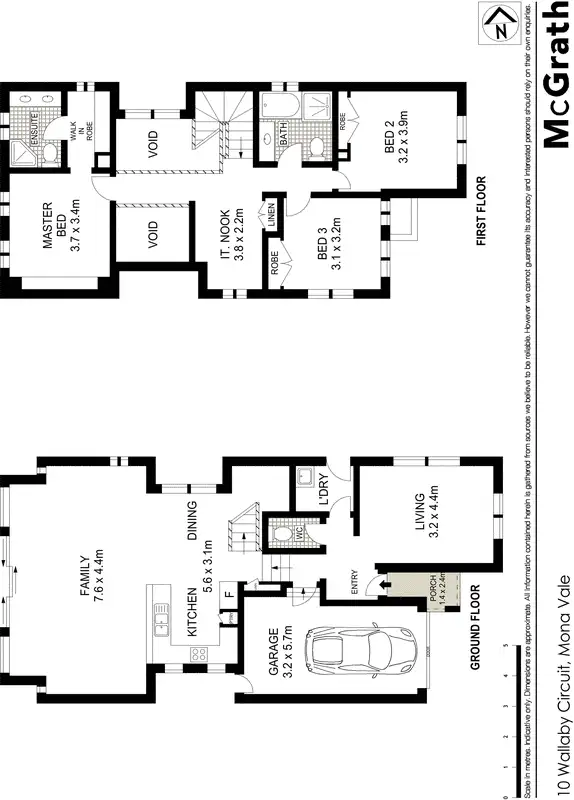Floorplan of Homely house listing, 10 Wallaby Circuit, Mona Vale NSW 2103