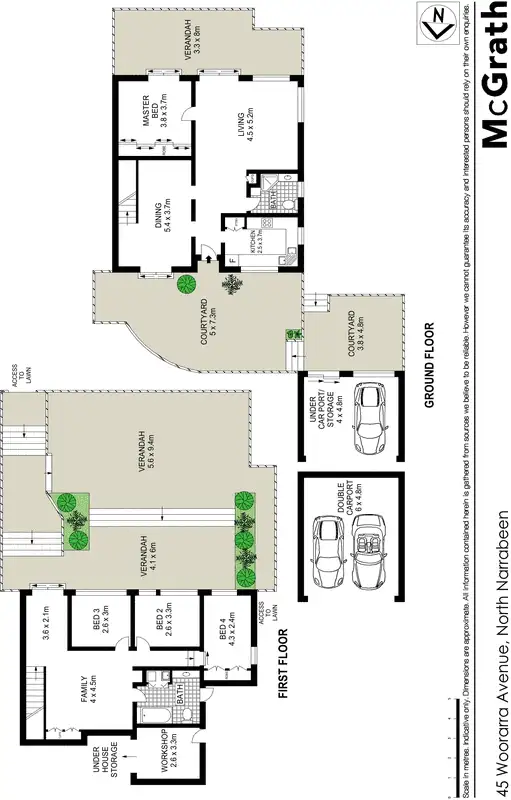 Floorplan of Homely house listing, 45 Woorarra Avenue, North Narrabeen NSW 2101