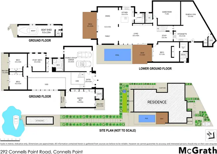 Floorplan of Homely house listing, 292 Connells Point Road, Connells Point NSW 2221