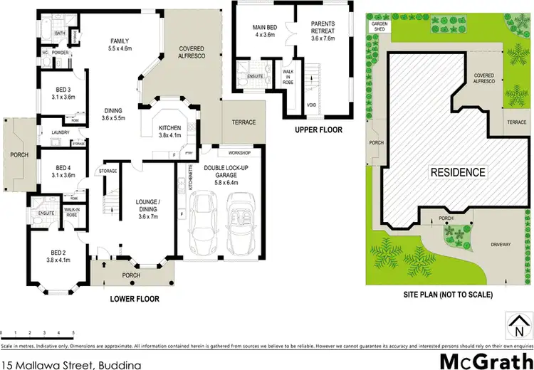 Floorplan of Homely house listing, 15 Mallawa Street, Buddina QLD 4575