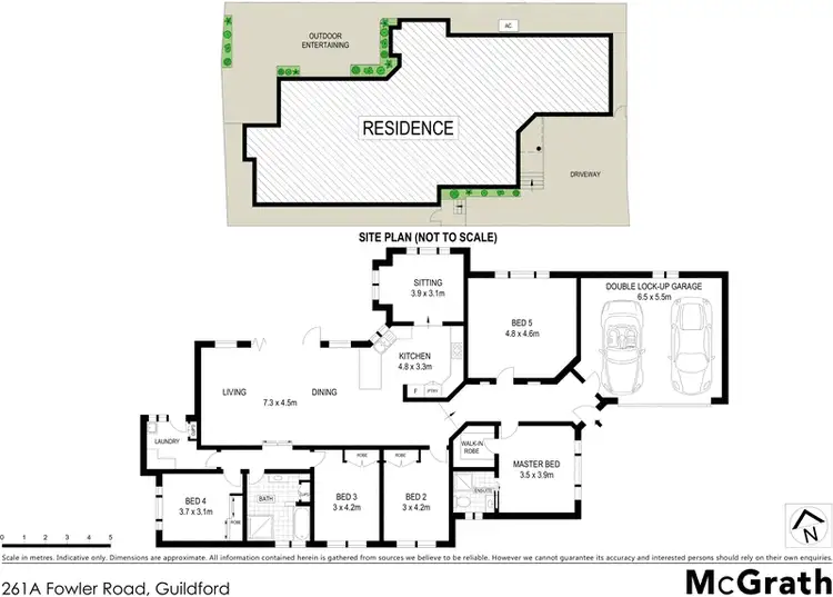 Floorplan of Homely house listing, 261A Fowler Road, Guildford NSW 2161